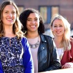 GirlCrew cofounders Pamela Newenham, Aine Mulloy and Elva Carri.