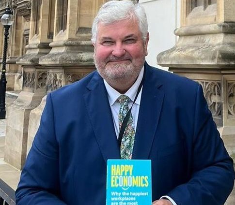 Lord Mark Price launches his Happiness at Work book